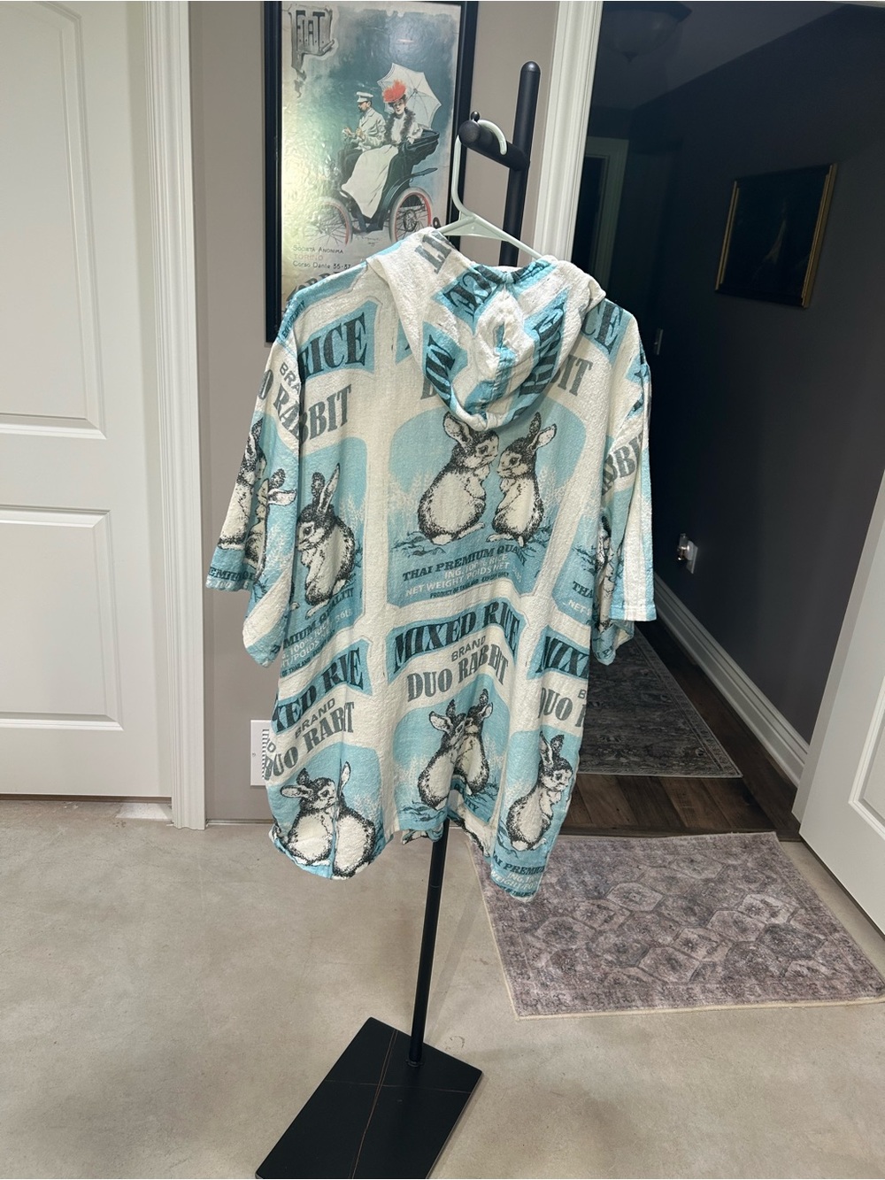 Flour Sack Rabbit Tunic OS - Picture 2 of 9